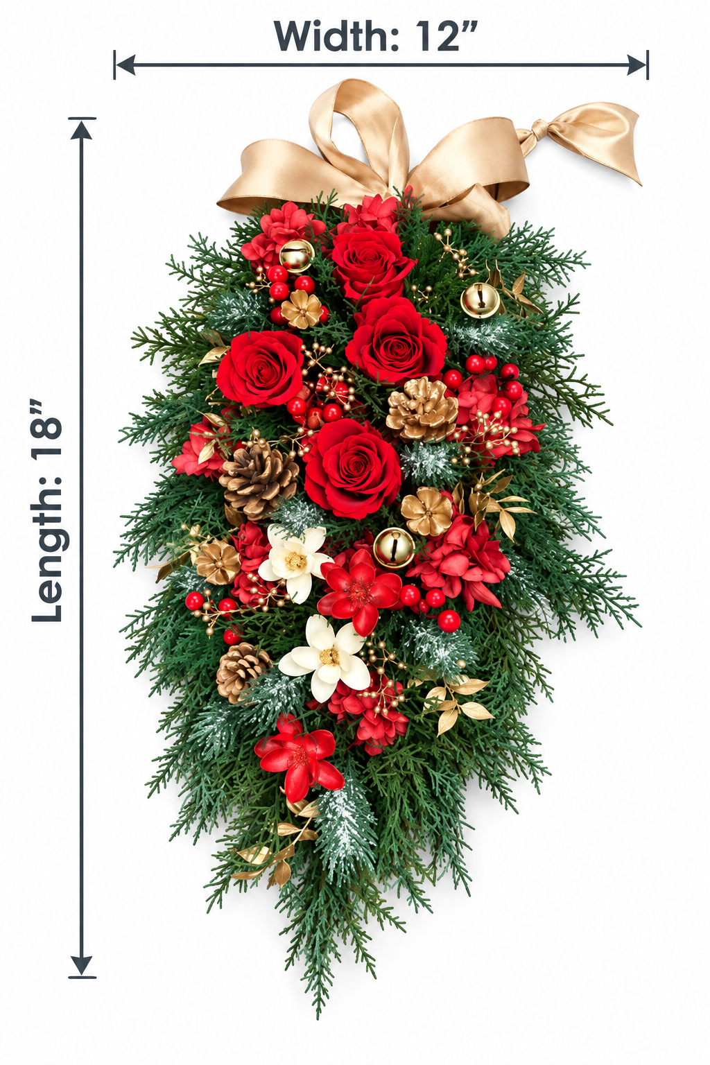Forever Festive — Preserved Christmas Floral Arrangement